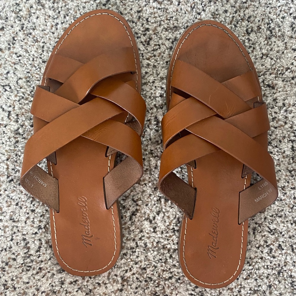 Leather Madewell sandals
